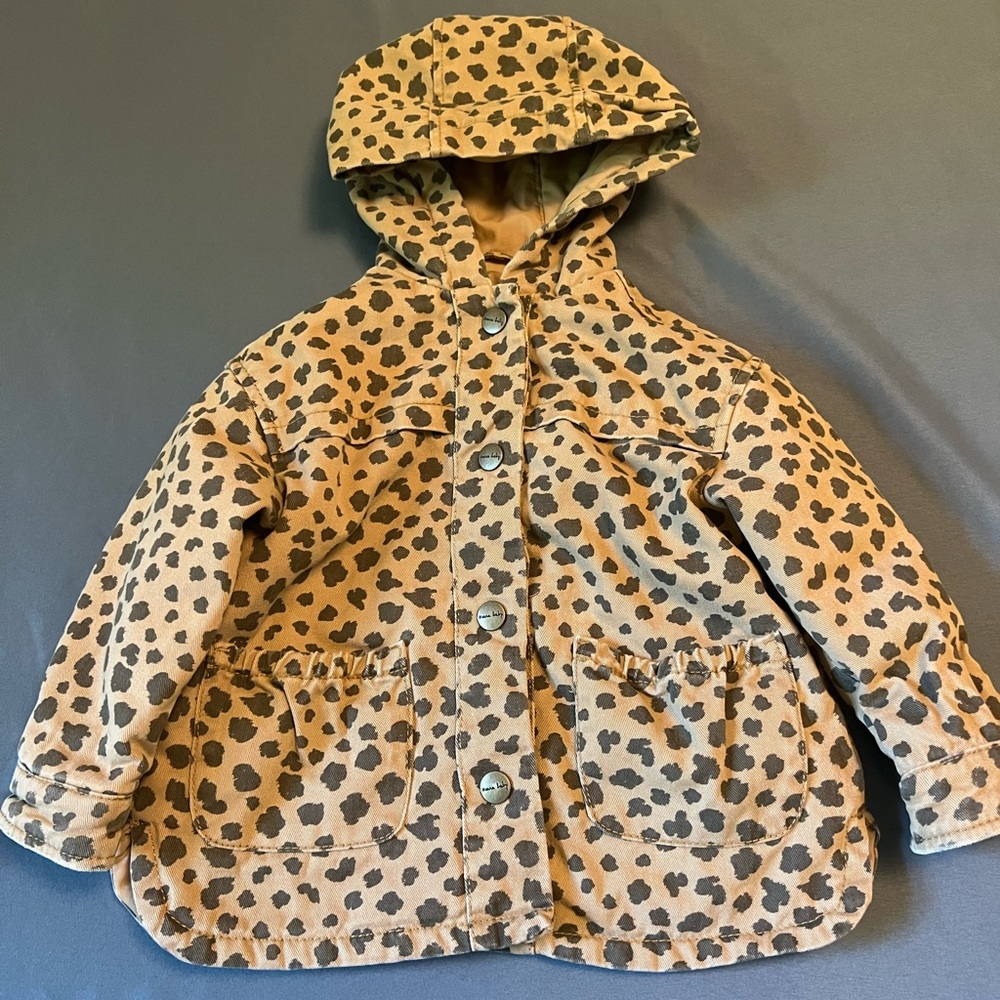 Zara baby leopard jacket.